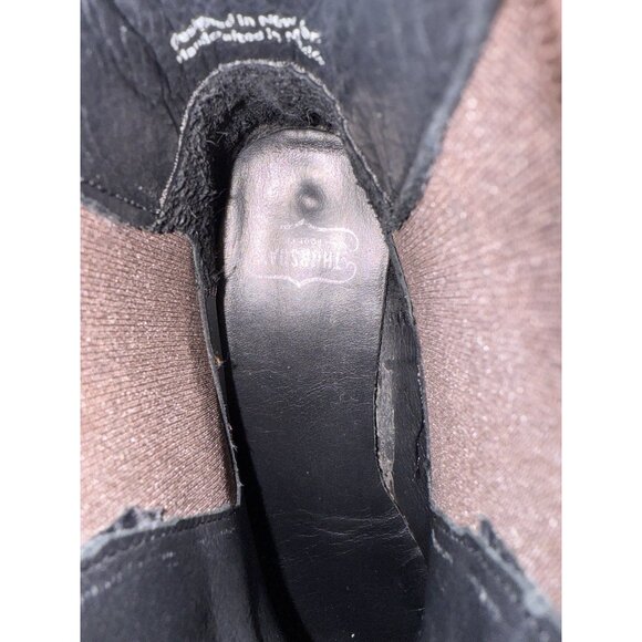 Thursday Duchess Chelsea Suede Ankle Boot Size 8.5 Glazed Ginger - Picture 6 of 8